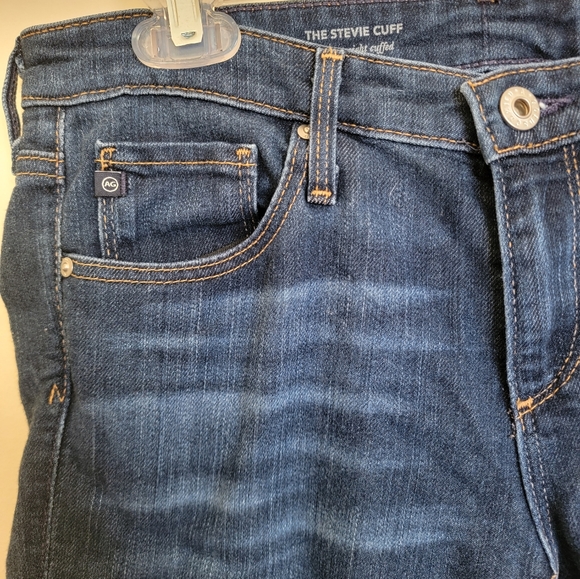 AG Adriano Goldschmied Stevie Cuff Jeans Size 27 - Picture 11 of 13